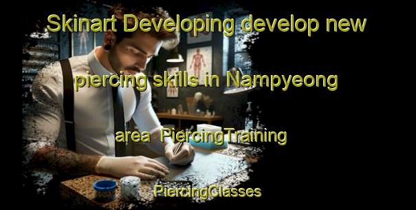 Skinart Developing develop new piercing skills in Nampyeong area | #PiercingTraining #PiercingClasses #SkinartTraining-Korea