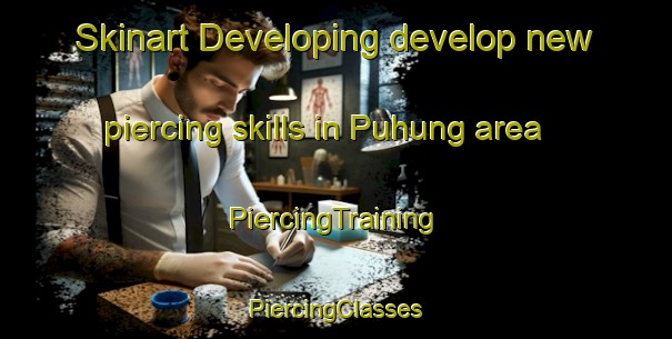 Skinart Developing develop new piercing skills in Puhung area | #PiercingTraining #PiercingClasses #SkinartTraining-Korea