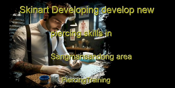 Skinart Developing develop new piercing skills in Sangmansandong area | #PiercingTraining #PiercingClasses #SkinartTraining-Korea