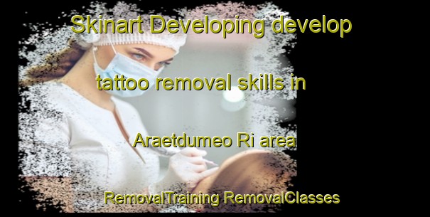 Skinart Developing develop tattoo removal skills in Araetdumeo Ri area | #RemovalTraining #RemovalClasses #SkinartTraining-Korea