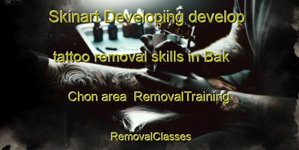 Skinart Developing develop tattoo removal skills in Bak Chon area | RemovalTraining | RemovalClasses | SkinartTraining-Korea