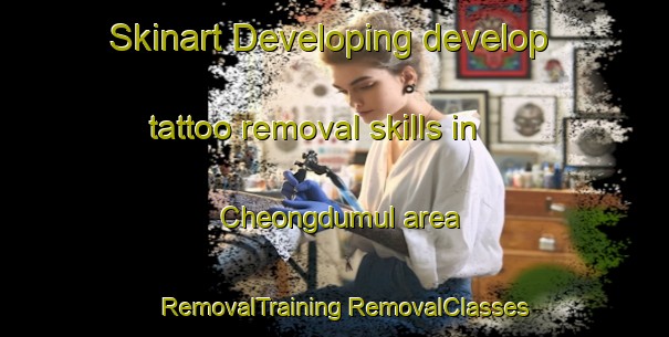 Skinart Developing develop tattoo removal skills in Cheongdumul area | #RemovalTraining #RemovalClasses #SkinartTraining-Korea