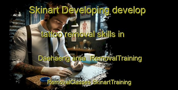 Skinart Developing develop tattoo removal skills in Daehaeng area | #RemovalTraining #RemovalClasses #SkinartTraining-Korea