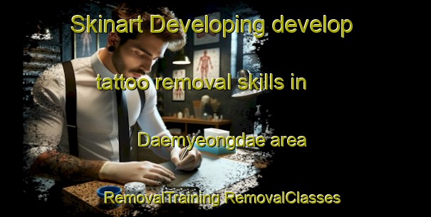 Skinart Developing develop tattoo removal skills in Daemyeongdae area | #RemovalTraining #RemovalClasses #SkinartTraining-Korea