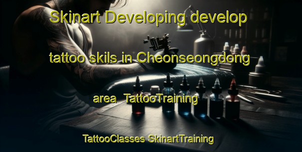 Skinart Developing develop tattoo skils in Cheonseongdong area | #TattooTraining #TattooClasses #SkinartTraining-Korea