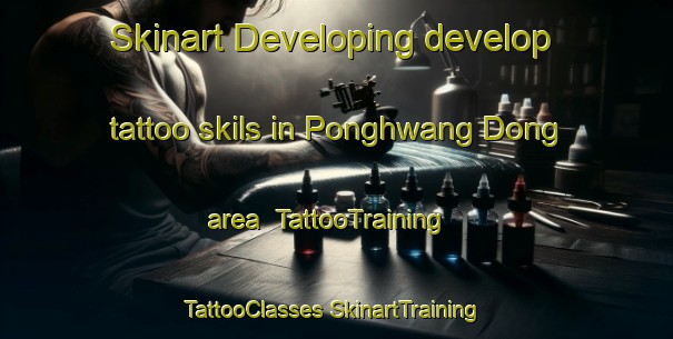 Skinart Developing develop tattoo skils in Ponghwang Dong area | #TattooTraining #TattooClasses #SkinartTraining-Korea