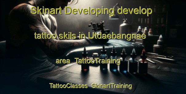 Skinart Developing develop tattoo skils in Utdaebangnae area | TattooTraining | TattooClasses | SkinartTraining-Korea