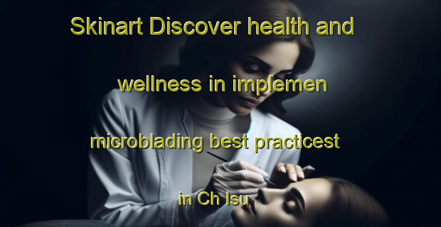 Skinart Discover health and wellness in implemen microblading best practicest in Ch Isu | MicrobladingTraining | MicrobladingClasses | SkinartTraining-Korea
