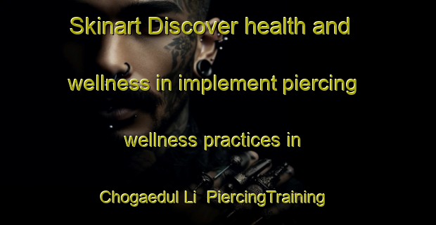 Skinart Discover health and wellness in implement piercing wellness practices in Chogaedul Li | PiercingTraining | PiercingClasses | SkinartTraining-Korea