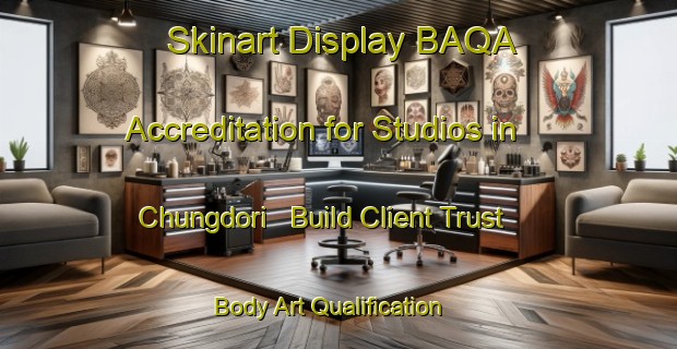 Skinart Display BAQA Accreditation for Studios in Chungdori - Build Client Trust | Body Art Qualification Authority | BAQA-Korea