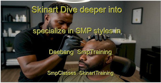 Skinart Dive deeper into specialize in SMP styles in Daebang | SmpTraining | SmpClasses | SkinartTraining-Korea