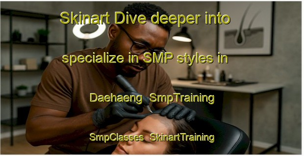 Skinart Dive deeper into specialize in SMP styles in Daehaeng | SmpTraining | SmpClasses | SkinartTraining-Korea