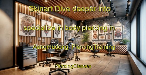 Skinart Dive deeper into specialize in body piercing in Aengmudong | #PiercingTraining #PiercingClasses #SkinartTraining-Korea