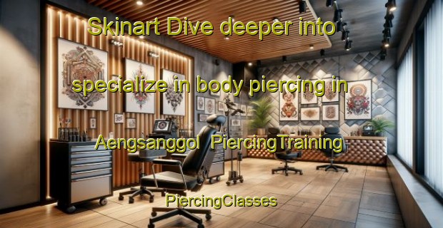 Skinart Dive deeper into specialize in body piercing in Aengsanggol | #PiercingTraining #PiercingClasses #SkinartTraining-Korea