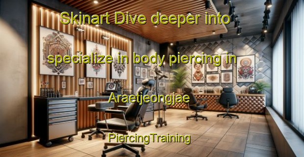 Skinart Dive deeper into specialize in body piercing in Araetjeongjae | #PiercingTraining #PiercingClasses #SkinartTraining-Korea