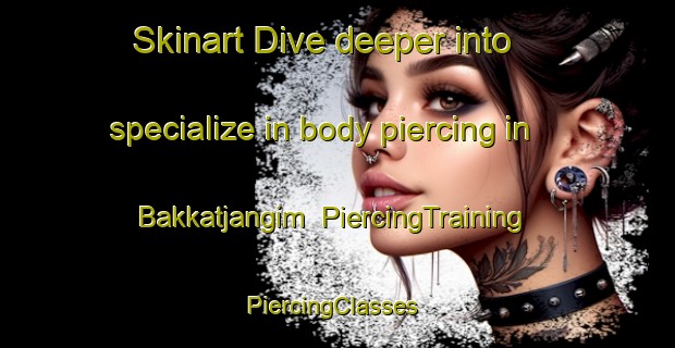 Skinart Dive deeper into specialize in body piercing in Bakkatjangim | PiercingTraining | PiercingClasses | SkinartTraining-Korea