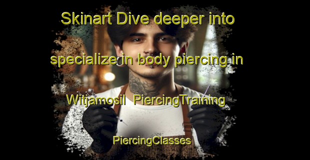 Skinart Dive deeper into specialize in body piercing in Witjamosil | PiercingTraining | PiercingClasses | SkinartTraining-Korea