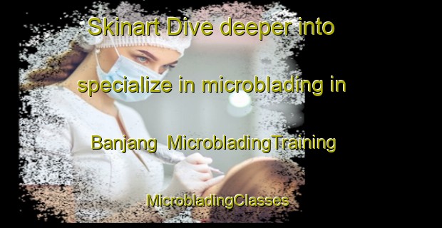 Skinart Dive deeper into specialize in microblading in Banjang | MicrobladingTraining | MicrobladingClasses | SkinartTraining-Korea