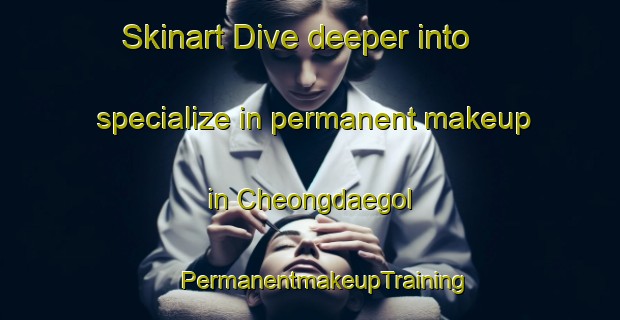 Skinart Dive deeper into specialize in permanent makeup in Cheongdaegol | #PermanentmakeupTraining #PermanentmakeupClasses #SkinartTraining-Korea