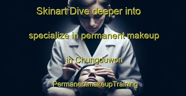 Skinart Dive deeper into specialize in permanent makeup in Chungduwon | PermanentmakeupTraining | PermanentmakeupClasses | SkinartTraining-Korea