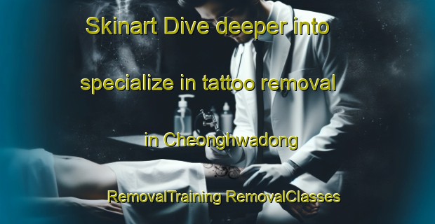 Skinart Dive deeper into specialize in tattoo removal in Cheonghwadong | #RemovalTraining #RemovalClasses #SkinartTraining-Korea