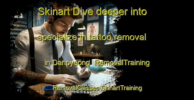 Skinart Dive deeper into specialize in tattoo removal in Danpyeong | #RemovalTraining #RemovalClasses #SkinartTraining-Korea