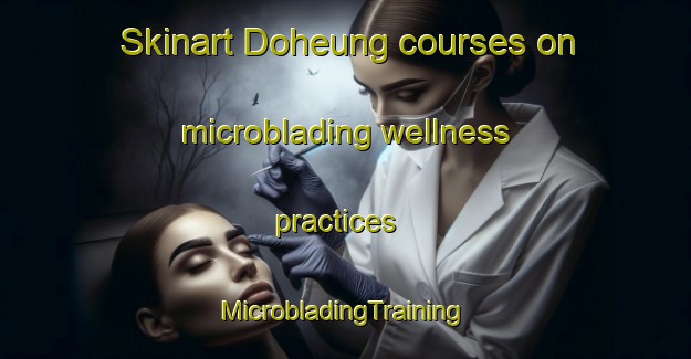 Skinart Doheung courses on microblading wellness practices | #MicrobladingTraining #MicrobladingClasses #SkinartTraining-Korea