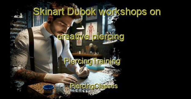 Skinart Dubok workshops on creative piercing | PiercingTraining | PiercingClasses | SkinartTraining-Korea
