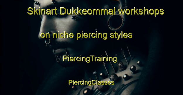 Skinart Dukkeommal workshops on niche piercing styles | #PiercingTraining #PiercingClasses #SkinartTraining-Korea