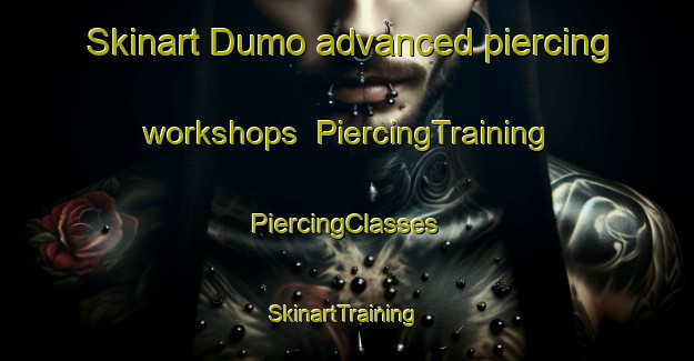 Skinart Dumo advanced piercing workshops | #PiercingTraining #PiercingClasses #SkinartTraining-Korea