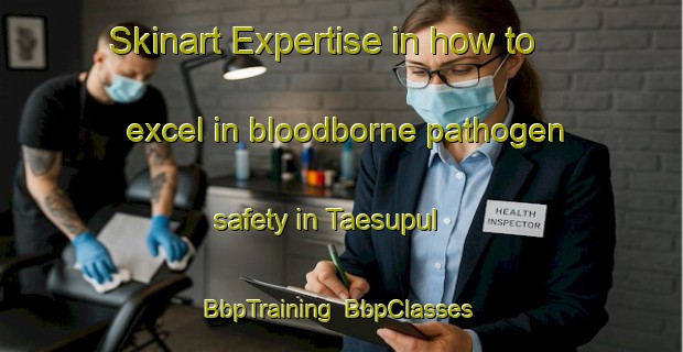 Skinart Expertise in how to excel in bloodborne pathogen safety in Taesupul | BbpTraining | BbpClasses | SkinartTraining-Korea
