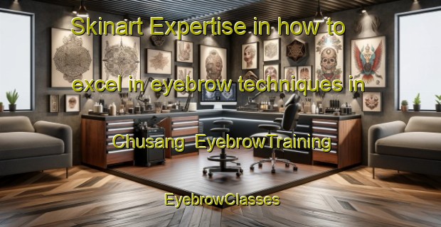 Skinart Expertise in how to excel in eyebrow techniques in Chusang | EyebrowTraining | EyebrowClasses | SkinartTraining-Korea
