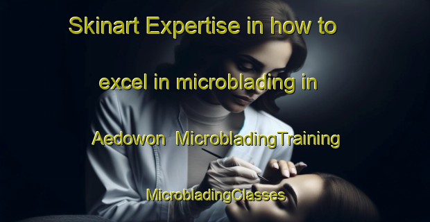 Skinart Expertise in how to excel in microblading in Aedowon | #MicrobladingTraining #MicrobladingClasses #SkinartTraining-Korea