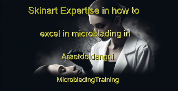 Skinart Expertise in how to excel in microblading in Araetdoldangni | #MicrobladingTraining #MicrobladingClasses #SkinartTraining-Korea