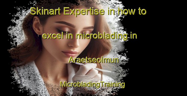 Skinart Expertise in how to excel in microblading in Araetseolmun | #MicrobladingTraining #MicrobladingClasses #SkinartTraining-Korea