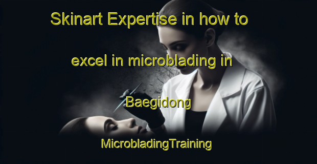 Skinart Expertise in how to excel in microblading in Baegidong | #MicrobladingTraining #MicrobladingClasses #SkinartTraining-Korea