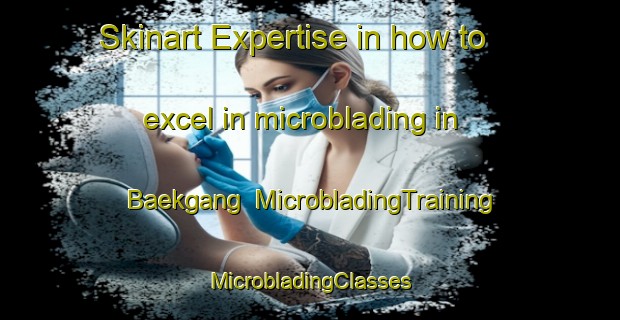 Skinart Expertise in how to excel in microblading in Baekgang | #MicrobladingTraining #MicrobladingClasses #SkinartTraining-Korea