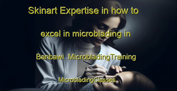 Skinart Expertise in how to excel in microblading in Banbawi | MicrobladingTraining | MicrobladingClasses | SkinartTraining-Korea