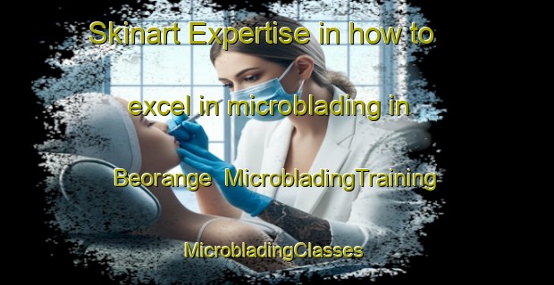 Skinart Expertise in how to excel in microblading in Beorange | MicrobladingTraining | MicrobladingClasses | SkinartTraining-Korea