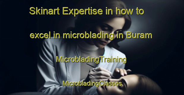 Skinart Expertise in how to excel in microblading in Buram | #MicrobladingTraining #MicrobladingClasses #SkinartTraining-Korea