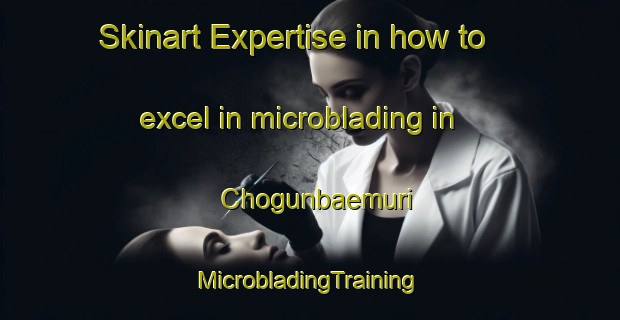 Skinart Expertise in how to excel in microblading in Chogunbaemuri | #MicrobladingTraining #MicrobladingClasses #SkinartTraining-Korea