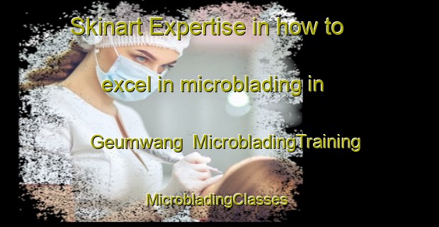 Skinart Expertise in how to excel in microblading in Geumwang | MicrobladingTraining | MicrobladingClasses | SkinartTraining-Korea