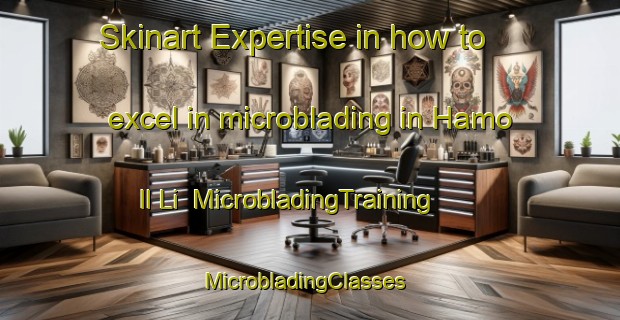 Skinart Expertise in how to excel in microblading in Hamo Il Li | MicrobladingTraining | MicrobladingClasses | SkinartTraining-Korea