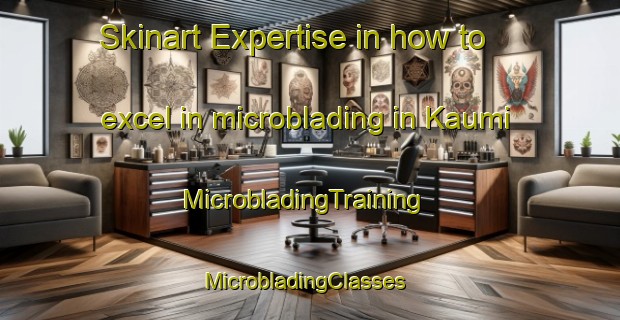 Skinart Expertise in how to excel in microblading in Kaumi | MicrobladingTraining | MicrobladingClasses | SkinartTraining-Korea