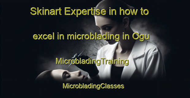 Skinart Expertise in how to excel in microblading in Ogu | MicrobladingTraining | MicrobladingClasses | SkinartTraining-Korea