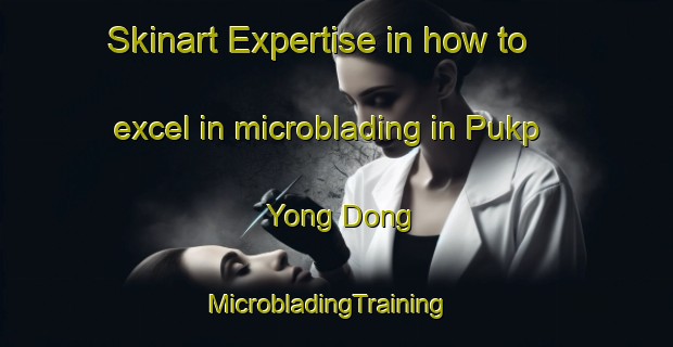 Skinart Expertise in how to excel in microblading in Pukp Yong Dong | MicrobladingTraining | MicrobladingClasses | SkinartTraining-Korea