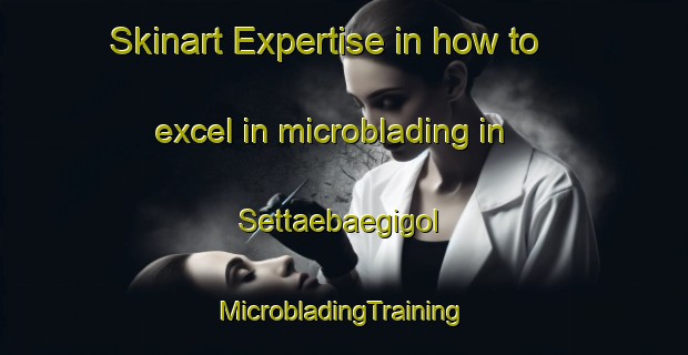 Skinart Expertise in how to excel in microblading in Settaebaegigol | #MicrobladingTraining #MicrobladingClasses #SkinartTraining-Korea