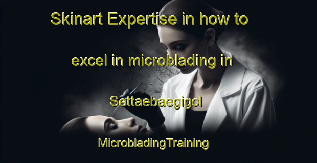 Skinart Expertise in how to excel in microblading in Settaebaegigol | MicrobladingTraining | MicrobladingClasses | SkinartTraining-Korea