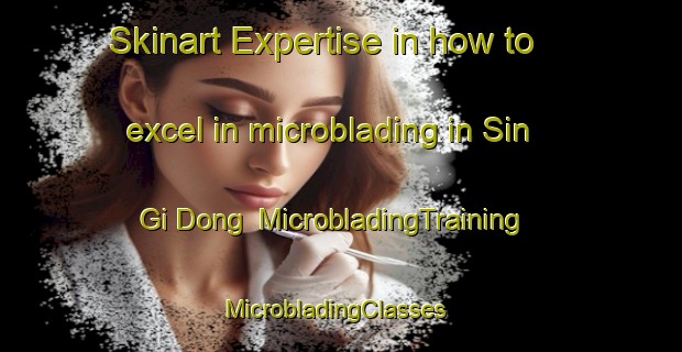 Skinart Expertise in how to excel in microblading in Sin Gi Dong | MicrobladingTraining | MicrobladingClasses | SkinartTraining-Korea