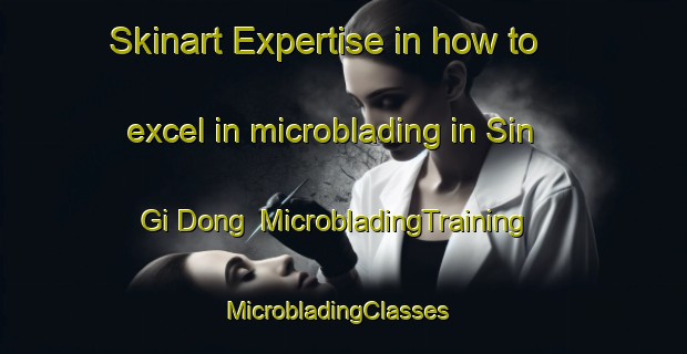 Skinart Expertise in how to excel in microblading in Sin Gi Dong | MicrobladingTraining | MicrobladingClasses | SkinartTraining-Korea